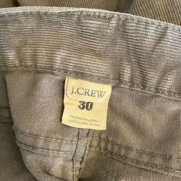 J. Crew skinny, toothpick corduroy pants. Size 30. - Picture 5 of 11